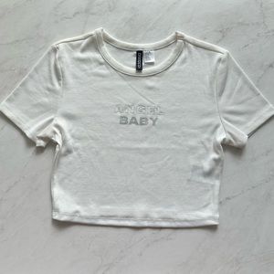 H&M Angel Baby Crop Top